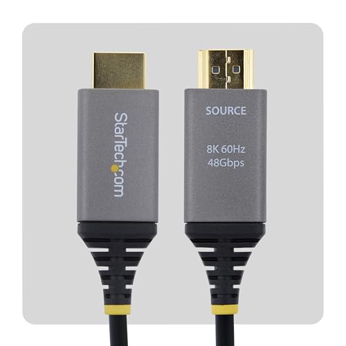 Cable HDMI 2.1 Óptico Activo 8K 60Hz de 10m con transmisión de 48Gbps 2
