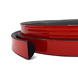PACIXU Solid Rubber Weather Stripping, Self-Adhesive EPDM Rubber Seal Strip Gasket for Automotive, RV Slide Out Seal, Marine, Garage Doors/Window and More - 0.75” Width, 0.375” Height - 20FT