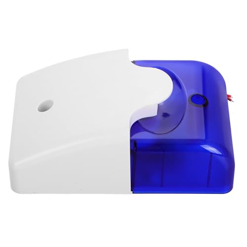 iplusmile Sirena de Alarma Sonora y Luminosa Ajustable Resistente al Agua con Luz Estroboscópica para Sistema de Seguridad Doméstica y Comercial