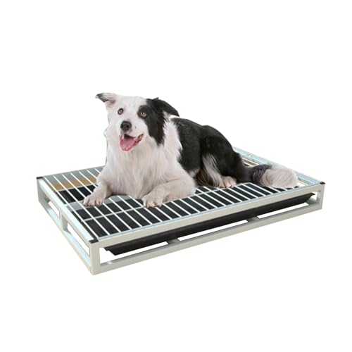 Hundetoiletten- Trainingstablett, tragbare Hundetoilette mit Schublade für einfache Reinigung, ideal für Welpentraining