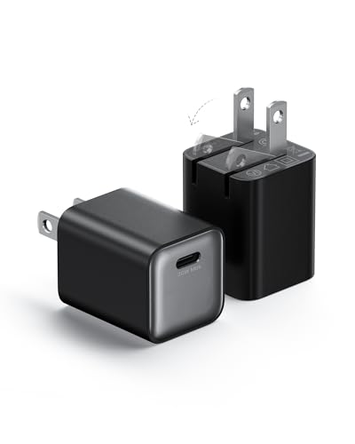 wegear 30W GaN USB C Wall Charger, Compact Charger Block with PD3.0
