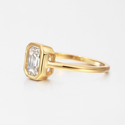 Michooyel 2ct Emerald Cut Ring
