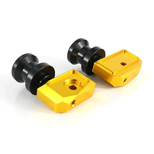 Sliders aluminium CNC bobines de bras oscillant moto 6mm pour Grom MSX 125
