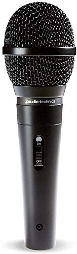 Audio-Technica M4000S Handheld Dynamic Microphone Bundle With Stand, Xlr Cable, And Austin Bazaar Polishing Cloth #TOP1