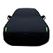 Produktbild QDDP-Autoabdeckung Plus Velvet Car Cover kompatibel mit Honda Fit HR-V Insight Odyssey Passport Pilot Ridgeline Wasserdicht und flammhemmend schadet Autolack Nicht Einfache Installation