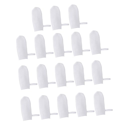 TOVINANNA Gentle Oral Gauze Finger Toothbrush for Newborns 18pcs Set Safe for on Teeth Gums Easy to Clean