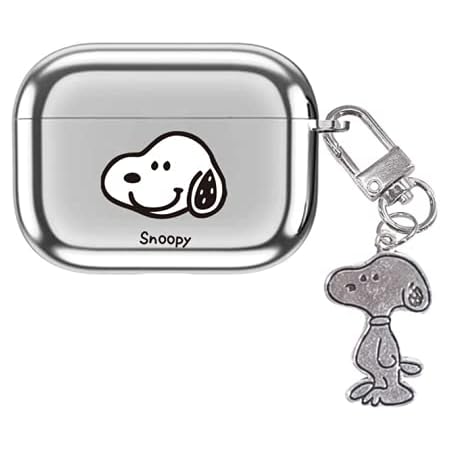 Amazon グルマンディーズ ピーナッツ Airpods Pro シリコンケース スヌーピー Sng 521a ホワイト グルマンディーズ イヤホン ヘッドホンケース