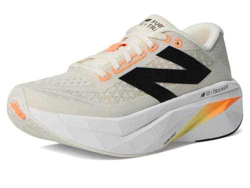 New Balance Women's FuelCell SuperComp Trainer V3 Running Shoe, Angora/Hot Mango/Black, 7.5 M - image 7
