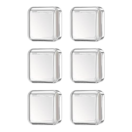 Holdes Cojín protector de pared, tope de puerta, protector de pared, 6 unidades, tope para tirador de puerta, protección de pared para puertas, reduce el ruido para mesas, sillas, puertas