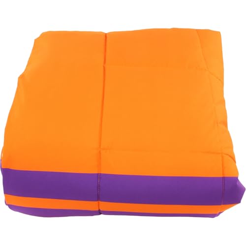 Image of College Covers Everything Comfy Clemson Tigers Reversible Big Logo Soft and Colorful Comforter, Twin