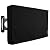 iBirdie Outdoor TV Cover 52 to 55 inch Weatherproof, Cover Size 52''L x 31''H, Waterproof for Outside Flat Screen 52 to 55 inch TV, Black, 600D Thick Fabric Screen Protector with Bottom
