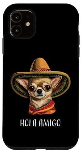 �uHola Amigo�v(Hi Friend) �ʔ����X�y�C����`���� �X�}�z�P�[�X iPhone 11 �p