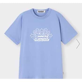 Amazon.co.jp: なにわ男子 GUコラボTシャツ 青 S : ファッション