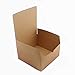 Tytroy Pack of 10 Brown Cardboard Kraft Boxes Brown Paper to Go Boxes with Lids