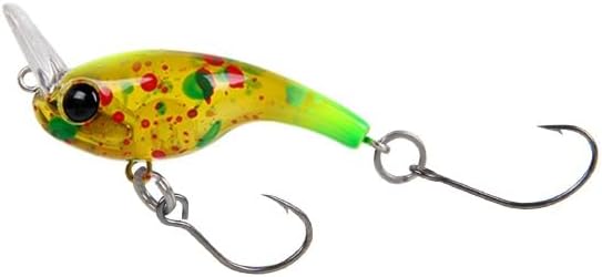 5pcs Sinking Minnow Micro Fishing Lure Mini Wobblers for Freshwater Stream Trout Perch Bass Pike Baits