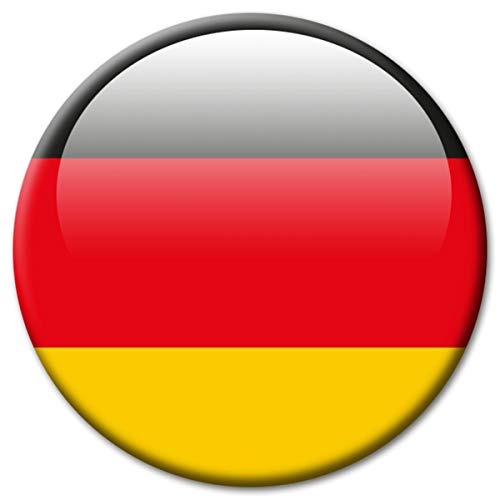 Kühlschrankmagnet Deutschland Flaggen Magnet Länder Reise Souvenir Flagge BRD für Kühlschrank stark groß 50 mm