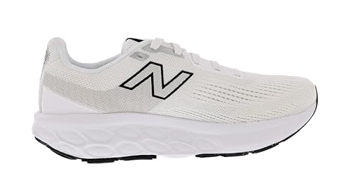 New Balance Women's Fresh Foam 520 V9 Running Shoe, Nb White/Black/Silver Metallic, 6 Wide2
