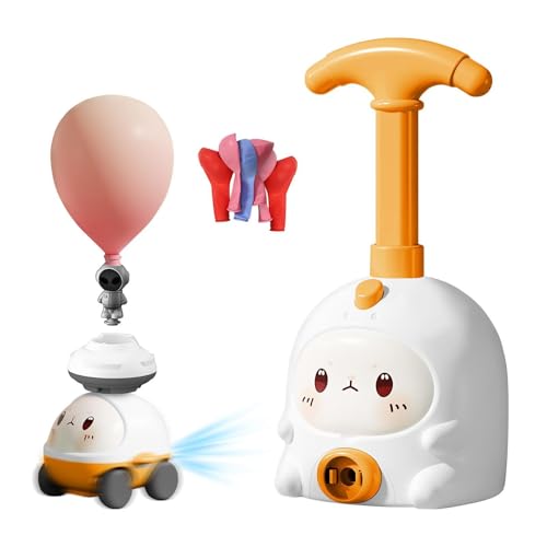 Wezalget Lanceur de Ballon Jouet - Activités Manuelles Gonflables en Forme d'animaux | Lanceurs de Voiture,Maison Intérieur Jardin Terrasse Fête...