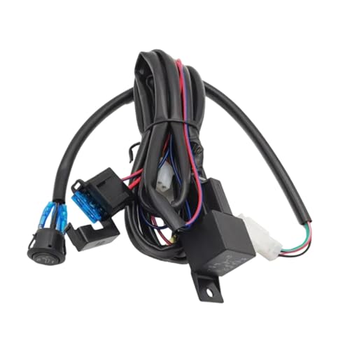 JicSuXi Replacement Seat Heater Switch, Car Accessories, Spare Part with Wiring Harness, Easy Installation, Universal