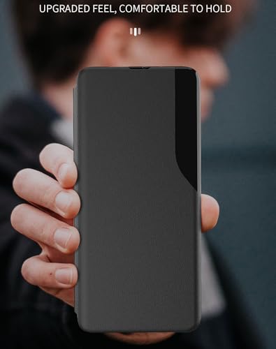 Coque iPhone 15 Pro Max LEMAXELERS étui à rabat noir - 2