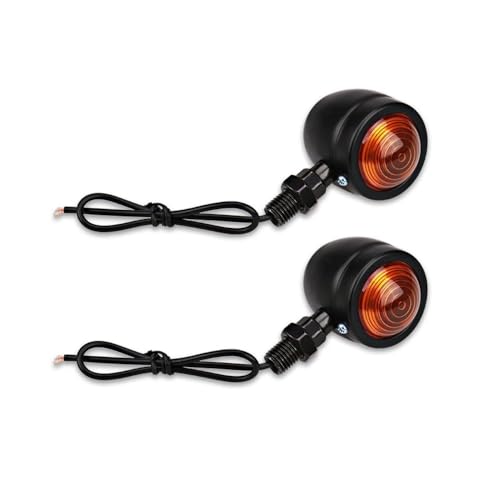 Clignotants moto 12V robustes au design épuré pour restaurer un Cafe Racer