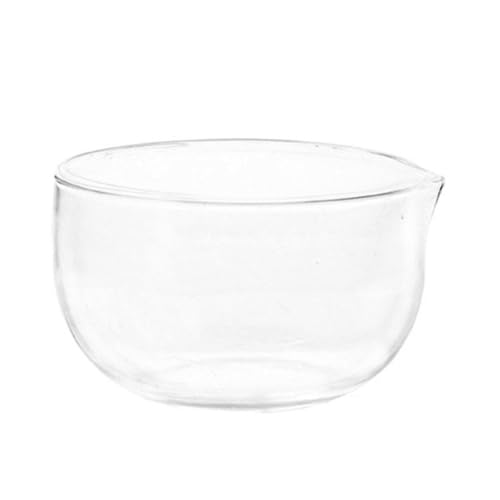 SueaLe Bol à mélanger en verre transparent 350/600 ml pour la cuisine, la salade, le service, la nourriture, les fruits, facile à utiliser, vaisselle de cuisine d'intérieur