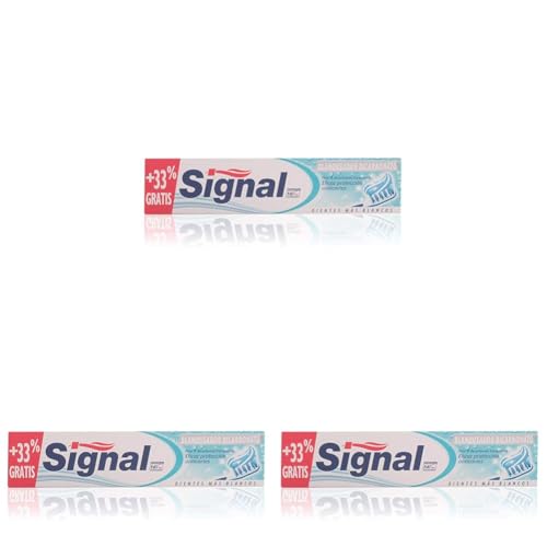 Signal Pasta de Dientes Blanqueador Bicarbonato 100 ml (Paquete de 3)