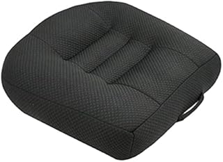 Car Booster Seat Cushion Heightening Height Boost Mat,Breathable Mesh Portable Car Seat Pad Fatigue Relief Suitable for Trucks,Cars,SUVs,Office Chairs,Wheelchairs(Black)