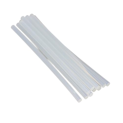 34 peças de quente derretida, barra transparente de EVA de alta viscosidade, kit de 11 x 300 mm para