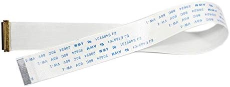 30 Pins edp Signal Cable for 11.6" 14" 15.6" 17" 1366x768 1920x1080 eDP LCD Screen,White