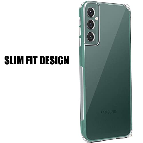Image of COVERBLACK Silicone Back Cover for Oppo A53s 5G - Transparent