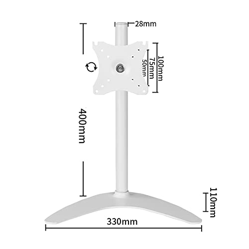 Support TV table ecran LED 14 32 pouces pivotant charge 8kg universel