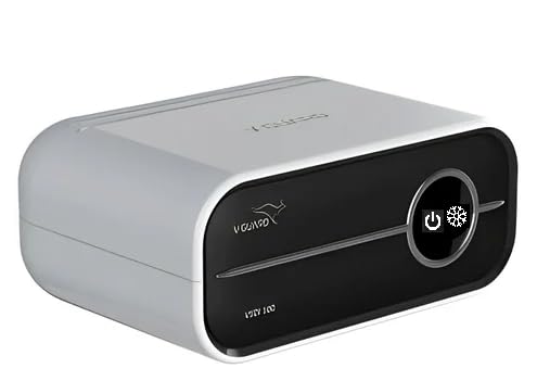 Image of V-Guard VGS 100 Voltage Stabilizer for Refrigerators, 135-280 VAC Working Range, 5 Year Warranty, Grey