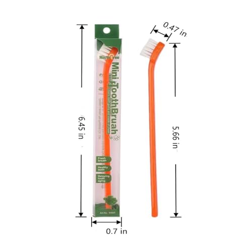 Image of 9 Pack Small Dog Toothbrush Cat Toothbrush Pet Toothbrush Mini Head Soft Dog Cat Tooth Brush for Sensitive Gum Puppy, Kitten, Cats & Small Breed Dogs, Portable Travel Friendly and Easy to Use