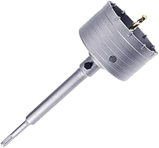 110mm / 4-1/3inch Concrete Hole Saw with 220mm SDS Plus Shank Connecting Rod for Cement Brick Concrete Stone Wall (110mm)