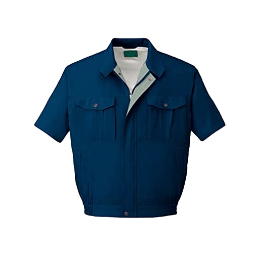 ソウソウ 麻混 伯爵羽織宮中袖 和風ジャケット 空色 水色 ○宮中