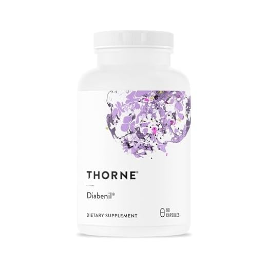 Thorne Diabenil - Support for Maintaining Health - with Chromium, ALA, and Quercetin Phytosome - 90 Capsules