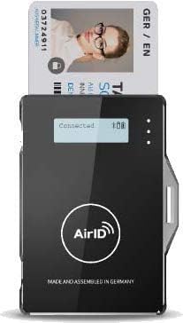 Certgate AirID 2 Bluetooth Contact Smart Card Reader (CAC Enabled for Mac and Windows Only - Not iPhone/Android)