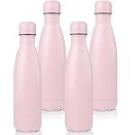 17oz Insulated Water Bottles MultiPack（Pink,4 Pack）