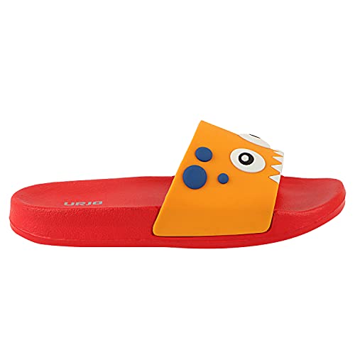 Image of URJO Kids's Sliders /Slippers Lightweight Super Flexible Arch Support Durable Anti Skid & Stylish Dailywear Sliders /Slippers for Boy's & Girl's
