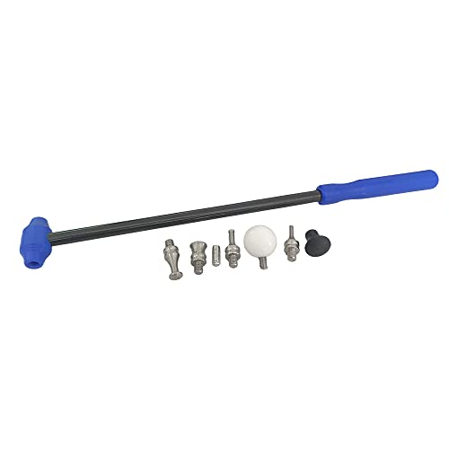 QDentMov Car Dent Repair Tool Percussion Leveling Hammer Carbon Fiber Replacement Multi-Head Hammer Auto Dent Repair Parts Accessories