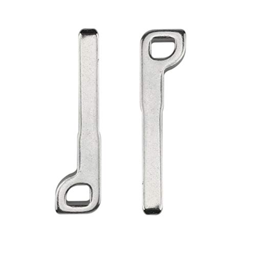 DJL1 2X Key Blade Replacements for Ford Intelligent Access Remotes Uncut HU101 Key Blade Blank (Set of 2)