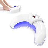 Fungal Nail Laser Device, Rapid and Intensive Nail Fungus Treatment,Ingrown Toenail Treatment,Suitable for Toenails and Fingernails,12 * 470nm Blue Light & 6 * 905nm Infrared,Foldable Design