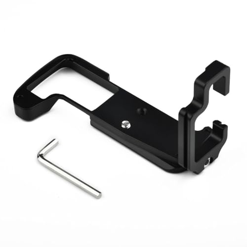 Soporte en L de liberación rápida para Olympus O MD E M1 II, aluminio CNC, Arca Swiss compatible con cabezal de trípode