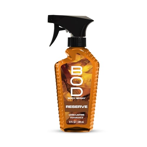 BOD man Fragrance Body Spray, Reserve, 8 fl oz