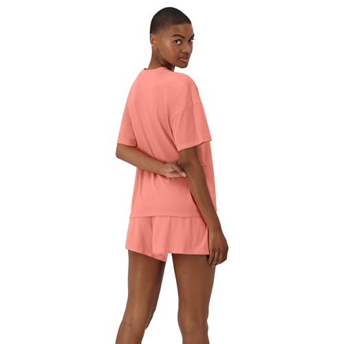 Image of Hanes Women's Pajamas Set, Comfywear Pajamas for Women Set, Originals SupertSoft Loungewear, T-Shirt & Sleep Shorts