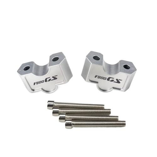 Rehausseur de guidon moto pour F800GS 2023-2025 rehausseur de serrage noir