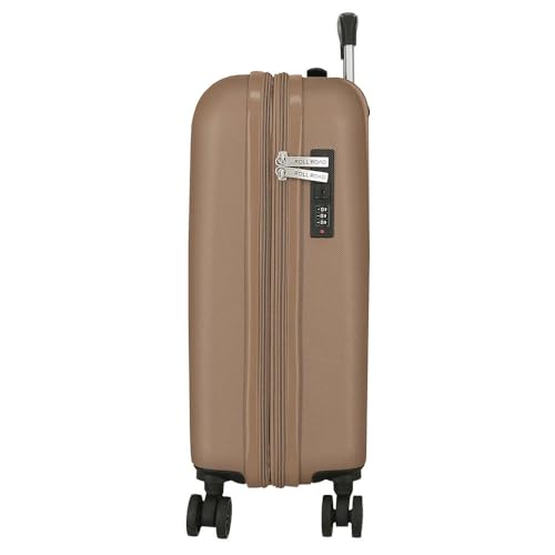 Valise cabine extensible ABS Roll Road Menorca 4 doubles roues