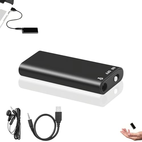 Mini Voice Recorder — 32GB, Voice-Activated