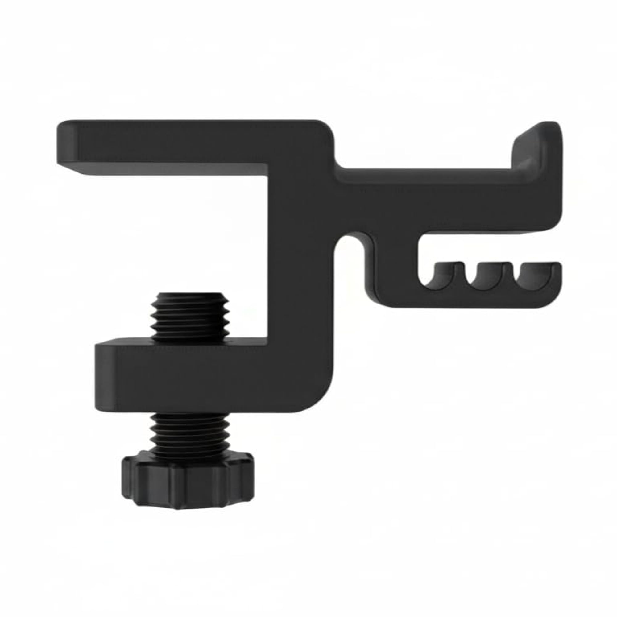 Universal Headset Holder with Multi-Slot Cable Management